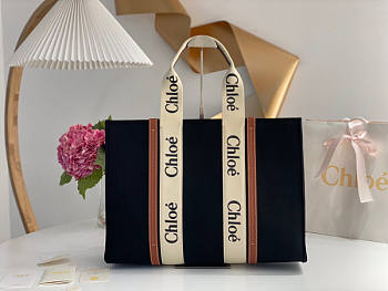 Chloé Large Woody Tote Bag Size 45 x 33 x 13 cm