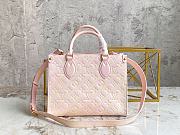 Louis Vuitton LV Small Onthego Pink M46168 Size 25 x 19 x 11.5 cm - 1