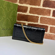 Gucci GG Wallet With Chain Black Size 19 x 10 x 4 cm - 2