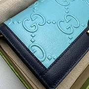 Gucci GG Wallet With Chain Blue Size 19 x 10 x 4 cm - 3