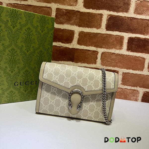 Gucci Dionysus Mini Leather Chain Bag Size 20 x 13.5 x 3 cm - 1