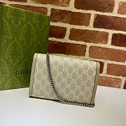 Gucci Dionysus Mini Leather Chain Bag Size 20 x 13.5 x 3 cm - 5