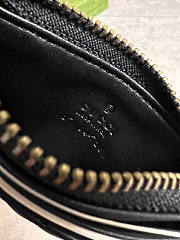 Gucci GG Marmont Keychain Wallet Black Size 10 x 7.5 cm - 4