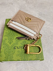 Gucci GG Marmont Keychain Wallet Size 10 x 7.5 cm - 4