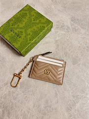Gucci GG Marmont Keychain Wallet Size 10 x 7.5 cm - 2