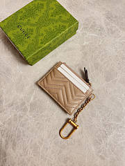 Gucci GG Marmont Keychain Wallet Size 10 x 7.5 cm - 3