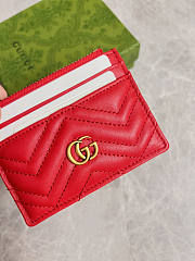 Gucci GG Marmont Keychain Wallet 01 Size 10 x 7.5 cm - 6