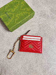 Gucci GG Marmont Keychain Wallet 01 Size 10 x 7.5 cm - 2