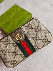 Gucci GG Marmont Matelassé Key Case 01 Size 12.5 x 7 x 1.5 cm - 2