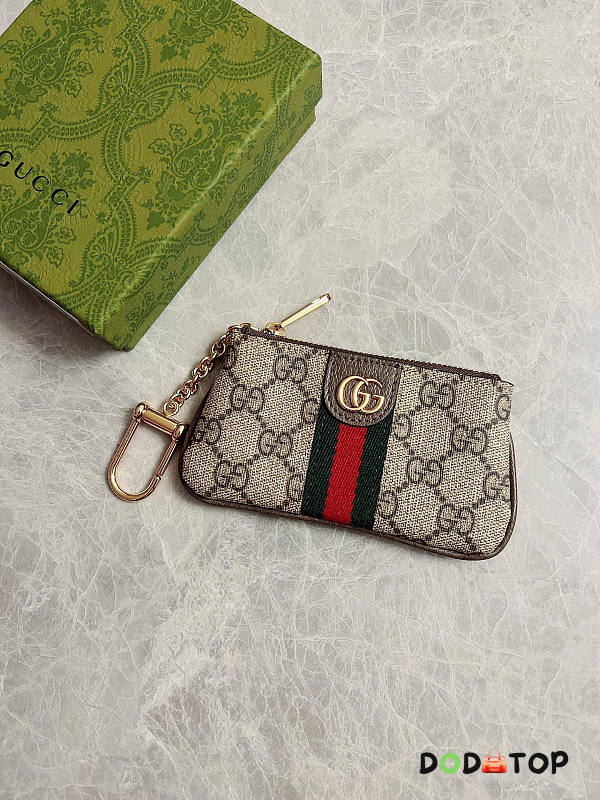 Gucci GG Marmont Matelassé Key Case 01 Size 12.5 x 7 x 1.5 cm - 1