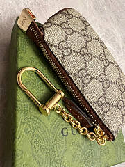 Gucci GG Marmont Matelassé Key Case 02 Size 12.5 x 7 x 1.5 cm - 2
