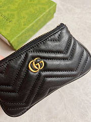 Gucci GG Marmont Matelassé Key Case 03 Size 12.5 x 7 x 1.5 cm - 4