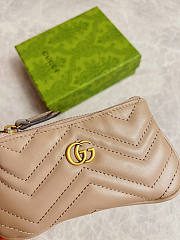 Gucci GG Marmont Matelassé Key Case 04 Size 12.5 x 7 x 1.5 cm - 4