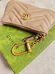 Gucci GG Marmont Matelassé Key Case 04 Size 12.5 x 7 x 1.5 cm - 3