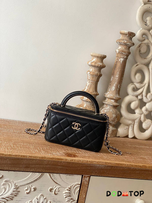 Chanel Vanity With Chain Black Size 9.5 x 17 x 8 cm - 1