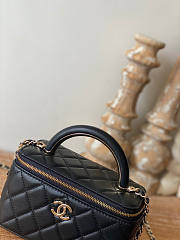 Chanel Vanity With Chain Black Size 9.5 x 17 x 8 cm - 3