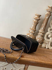 Chanel Vanity With Chain Black Size 9.5 x 17 x 8 cm - 6