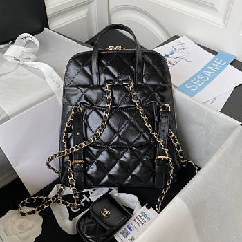 Chanel Backpack Size 21 x 23 x 8 cm