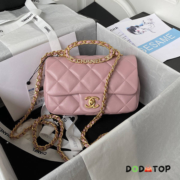 Chanel Flap Bag Pink Size 24 cm - 1