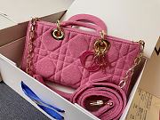 Dior Lady D-Joy M0540 Pink Size 26 x 14 x 5 cm - 1