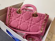 Dior Lady D-Joy M0540 Pink Size 26 x 14 x 5 cm - 2
