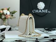 Chanel Woc White Size 21 cm - 3