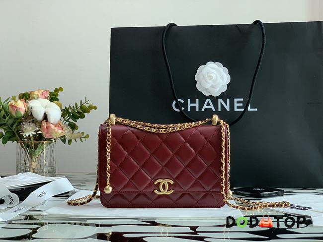 Chanel Woc Red Size 21 cm - 1