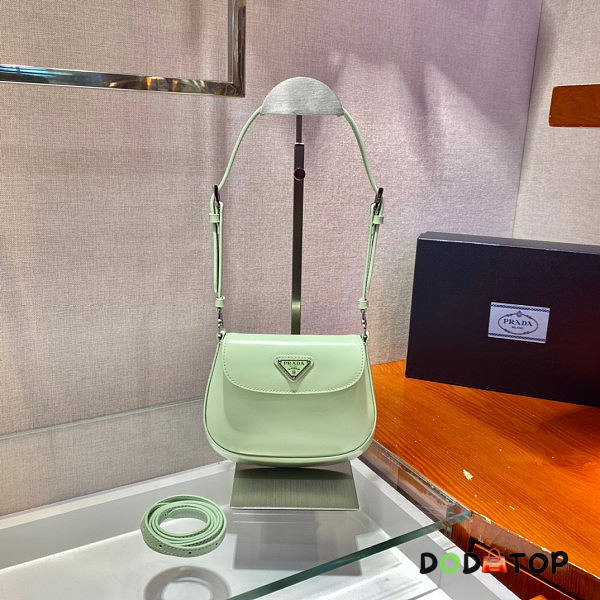 Prada Cleo Mini Bag Green Size 14.5 x 3 x 17 cm - 1