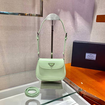 Prada Cleo Mini Bag Green Size 14.5 x 3 x 17 cm
