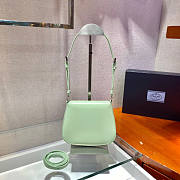 Prada Cleo Mini Bag Green Size 14.5 x 3 x 17 cm - 3