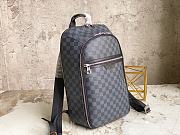 Louis Vuitton LV Black Check Backpack N45279 Size 28 x 45 x 18 cm - 6