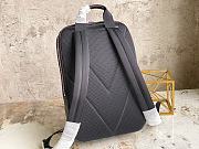 Louis Vuitton LV Black Check Backpack N45279 Size 28 x 45 x 18 cm - 4