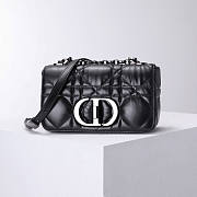 Dior Small Dior Caro Black Bag Size 20 x 12 x 7 cm - 1