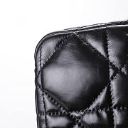 Dior Small Dior Caro Black Bag Size 20 x 12 x 7 cm - 5