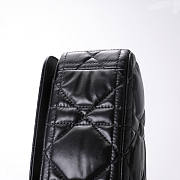 Dior Small Dior Caro Black Bag Size 20 x 12 x 7 cm - 6