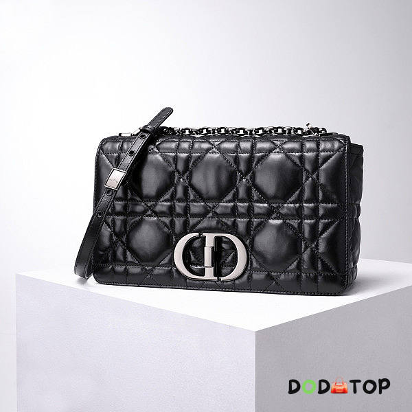 Dior Large Dior Caro Black Bag Size 28 x 17 x 9 cm - 1