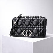 Dior Large Dior Caro Black Bag Size 28 x 17 x 9 cm - 1