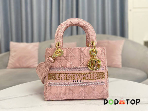 Dior Lady D-Lite Bag 03 Size 24 x 20 x 11 cm - 1