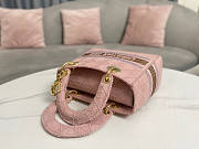 Dior Lady D-Lite Bag 03 Size 24 x 20 x 11 cm - 5