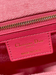 Dior Medium Dior Caro Bag Pink Size 25 x 12 x 7 cm - 2