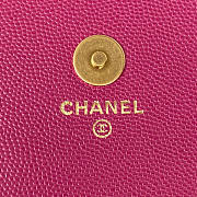 Chanel Flap Bag Pink Size 18 x 9 x 3.5 cm - 6