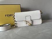 Fendi x Versace Baguette White Bag Size 28 x 15.5 x 7 cm - 3