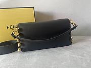 Fendi x Versace Baguette Black Bag Size 28 x 15.5 x 7 cm - 5