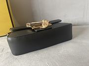 Fendi x Versace Baguette Black Bag Mini Size 5 x 20 x 13 cm - 2