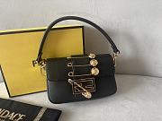 Fendi x Versace Baguette Black Bag Mini Size 5 x 20 x 13 cm - 6