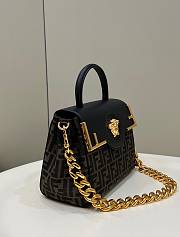 Fendi x Versace LaMedusa Bag Size 25 x 15 x 22 cm - 6
