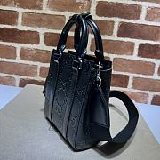Gucci Mini Tote Bag GG Pattern Size 16 x 20 x 7 cm - 2