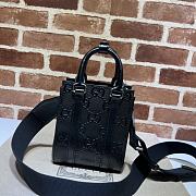 Gucci Mini Tote Bag GG Pattern Size 16 x 20 x 7 cm - 4