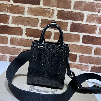 Gucci Mini Tote Bag GG Pattern Size 16 x 20 x 7 cm