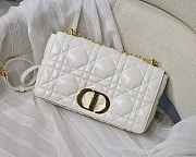 Dior Large Quilted Macrocannage Calfskin White Size 29 x 18 x 10 cm - 1